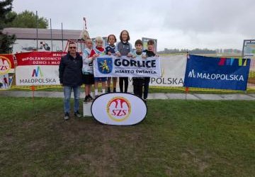 XII miejsce sztafety chłopców SP 1 w Gorlicach w Finałach Małopolskich –Igrzyska dzieci